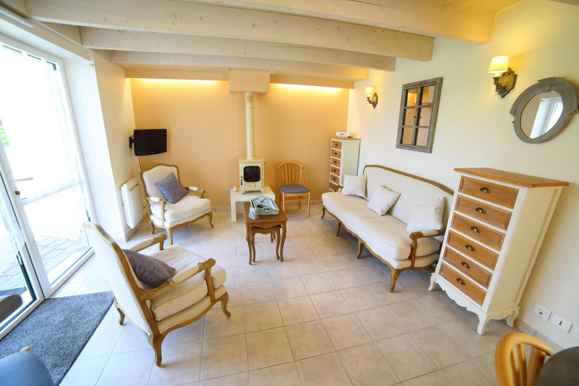 דירות Saint-Évarzec La Ferme De Vur Ven חדר תמונה